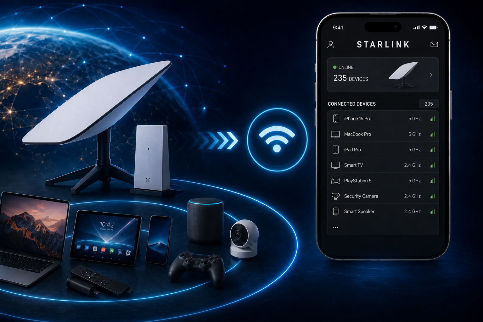 WiFi vệ tinh Starlink