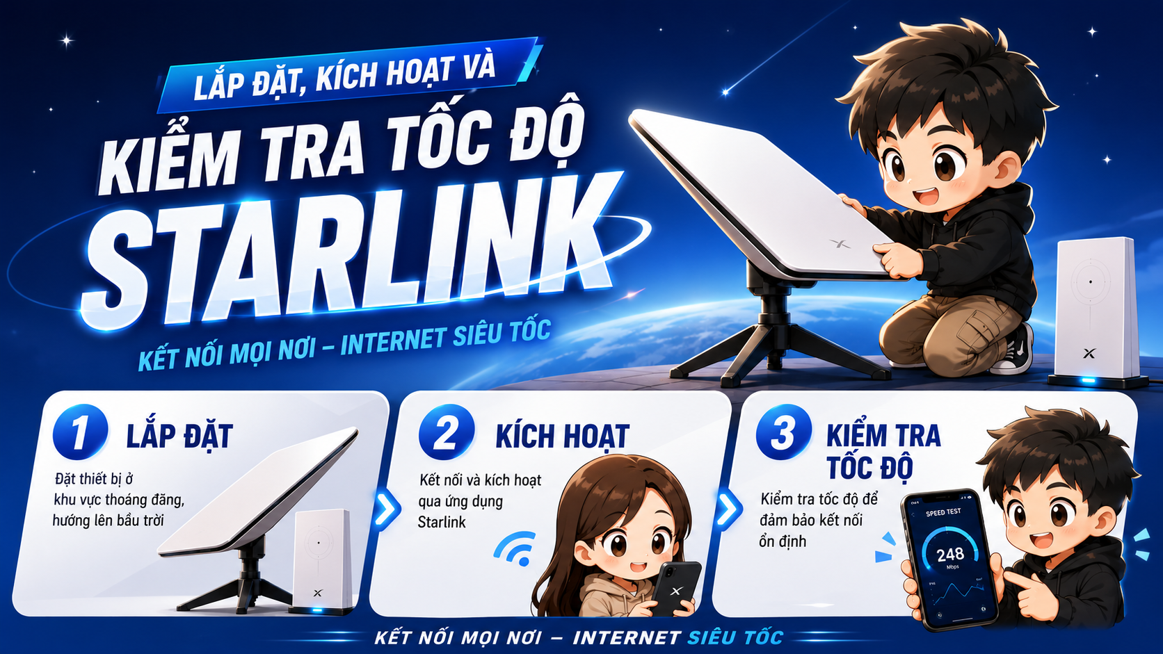 đăng ký Starlink tại Việt Nam