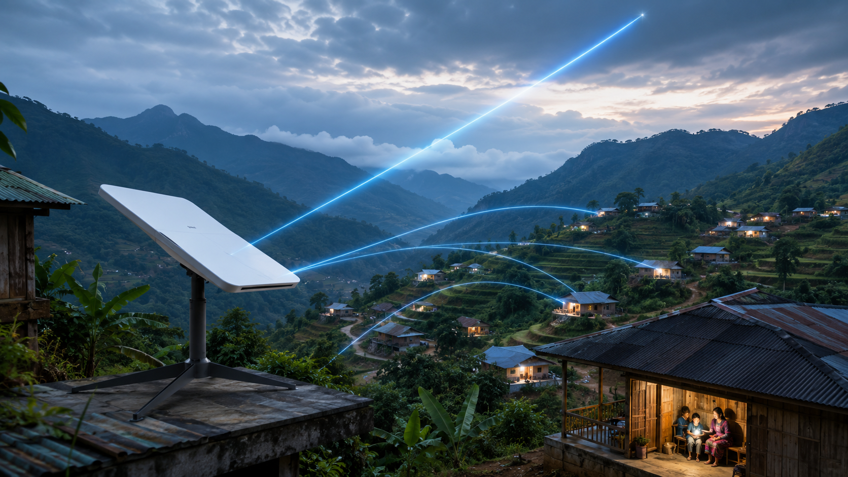 Starlink cho khu vực hẻo lánh