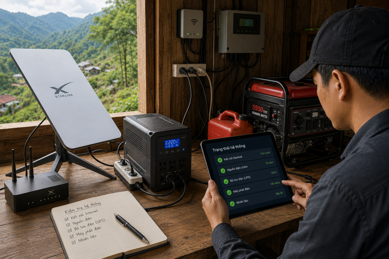 Internet Starlink cho cơ quan chính phủ và tổ chức lớn