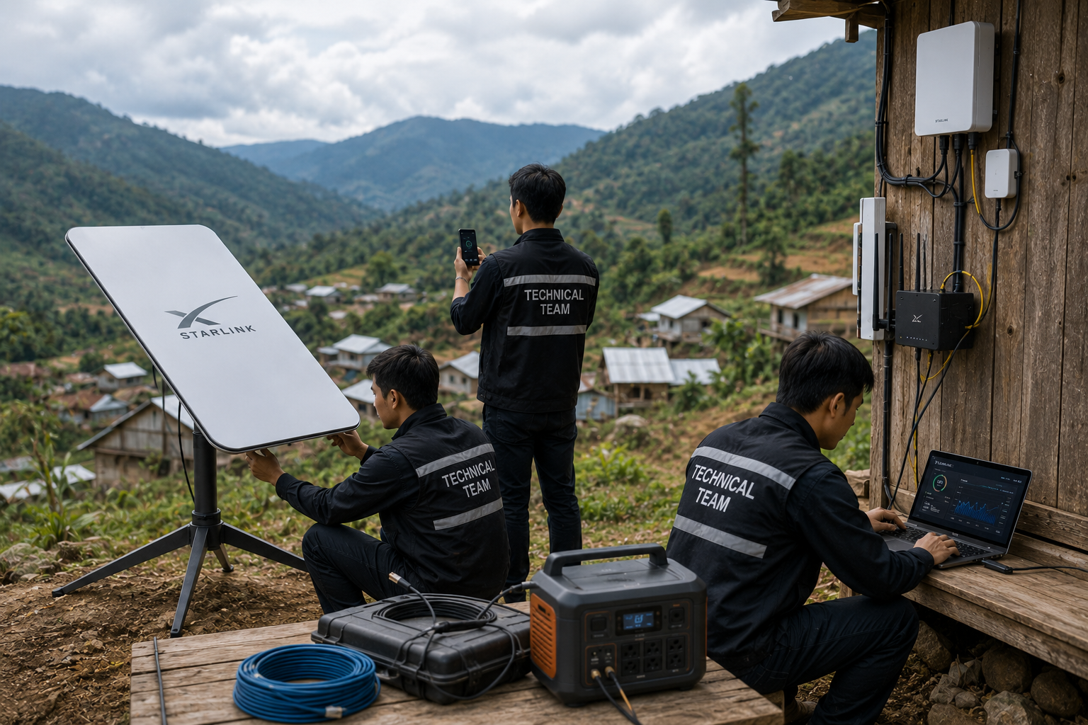 Internet Starlink cho cơ quan chính phủ và tổ chức lớn