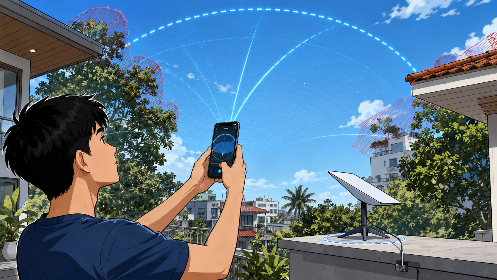  WiFi vệ tinh Starlink có thể di chuyển