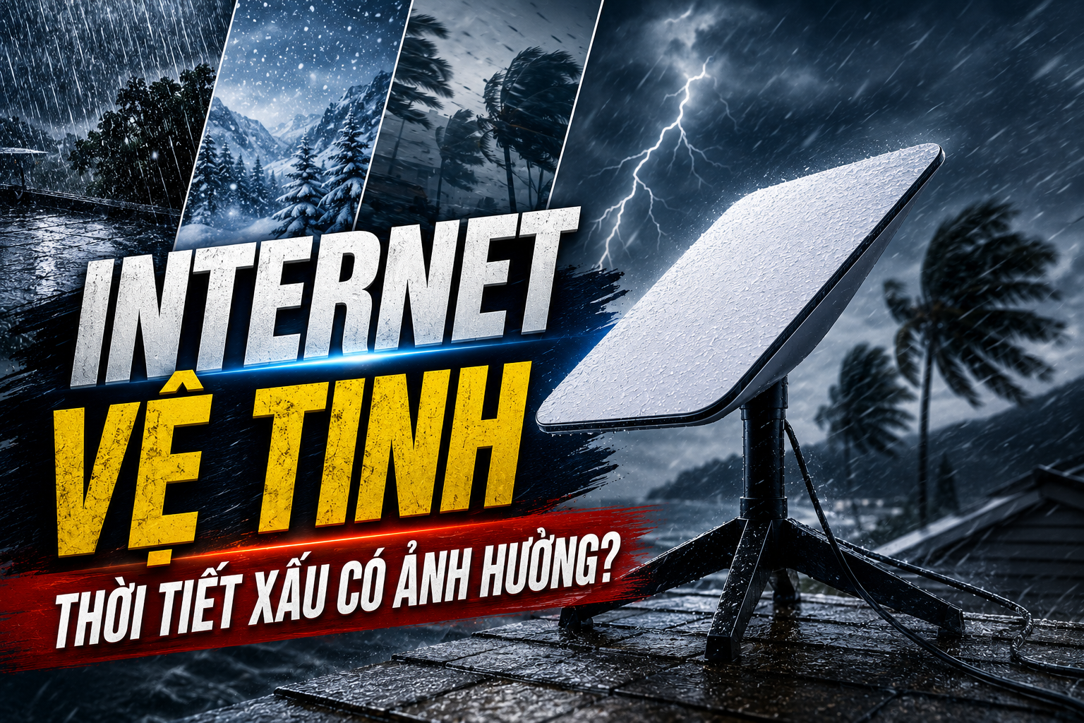 hiệu suất Internet vệ tinh